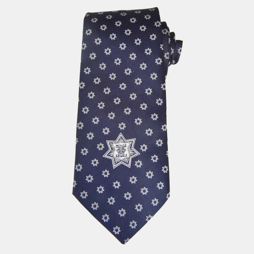 corbatas institucionales personalizadas tejidas